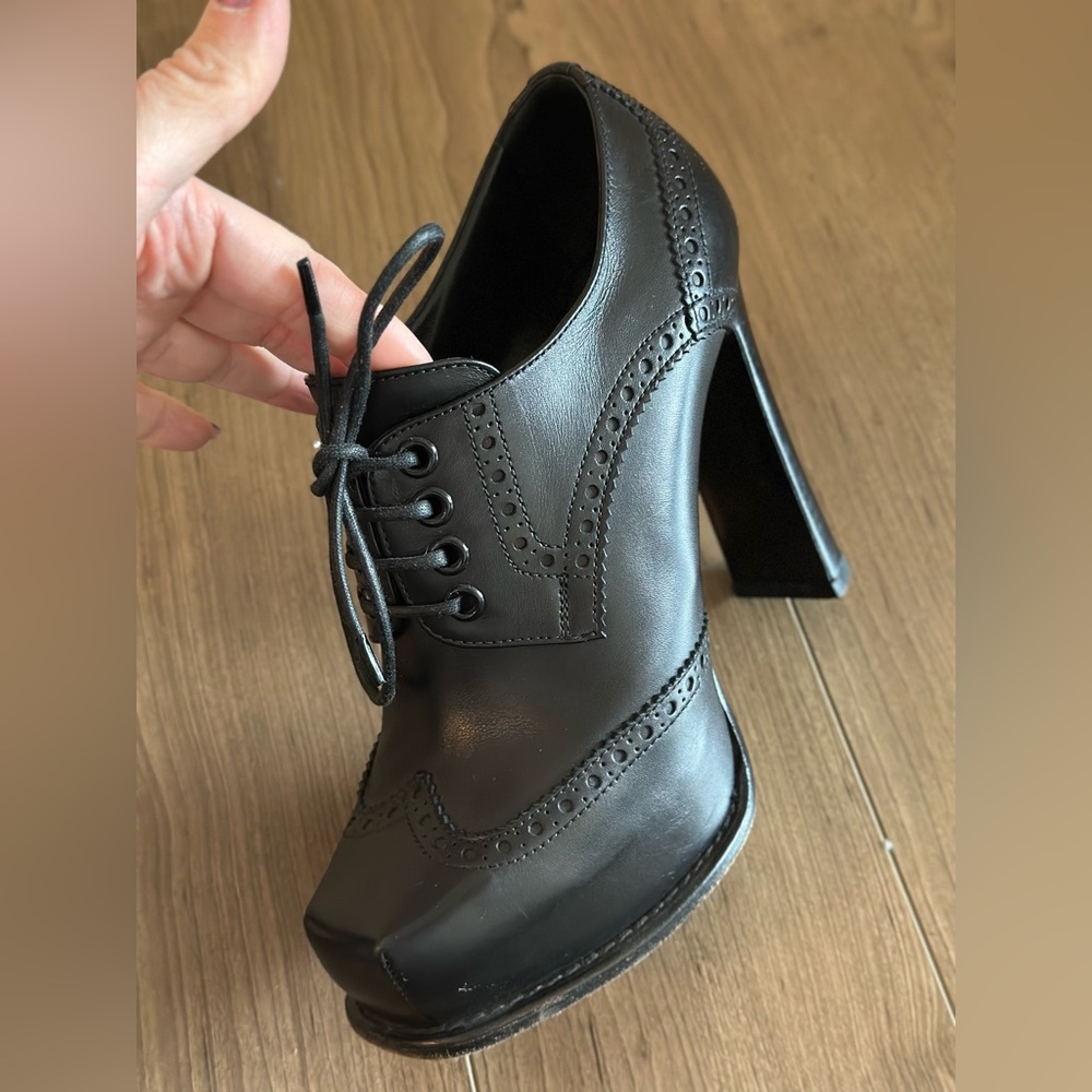 Louis Vuitton Square Toe Hidden Platform Oxford B… - image 4